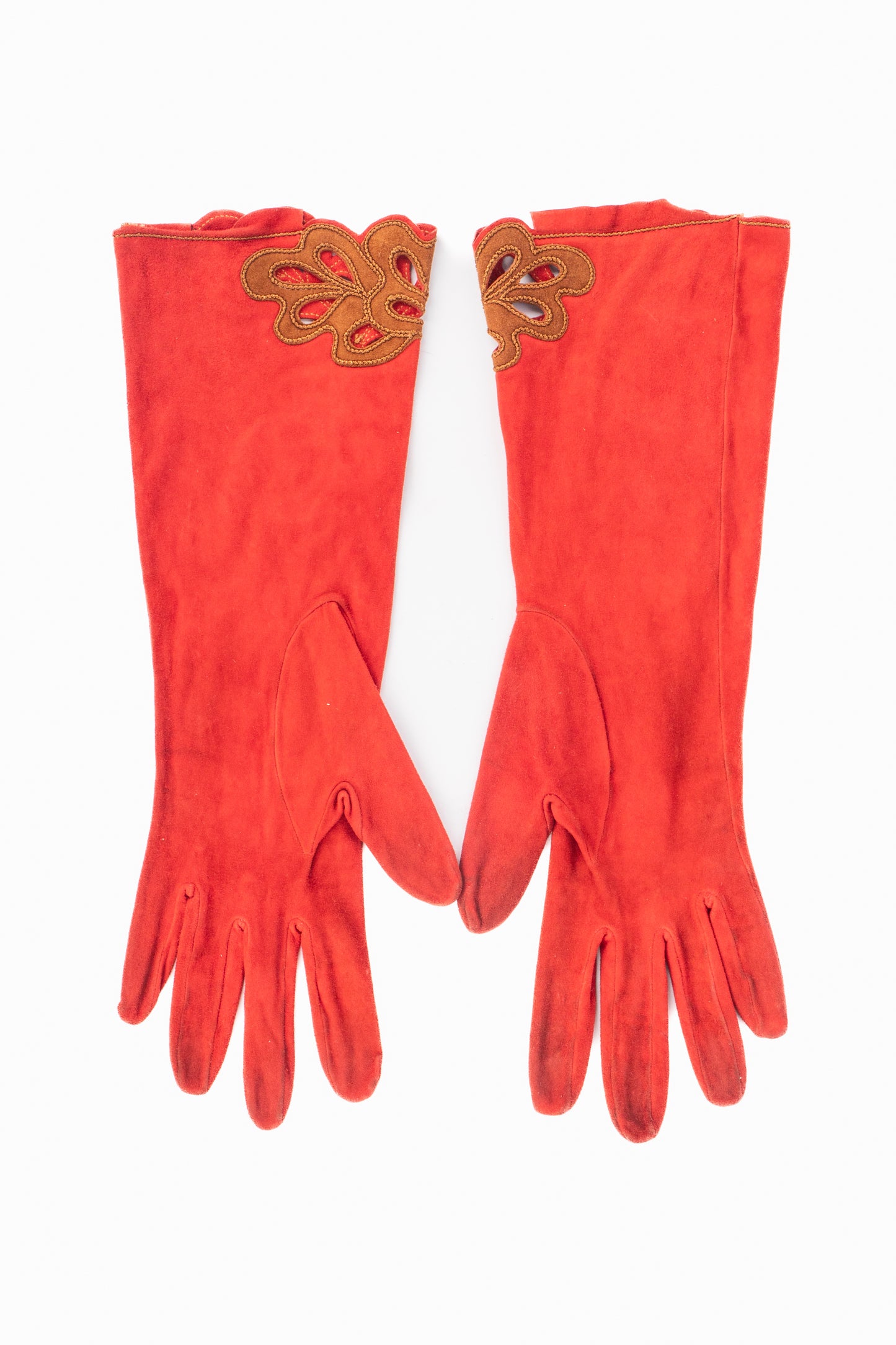 Gants en cuir Nina Ricci 