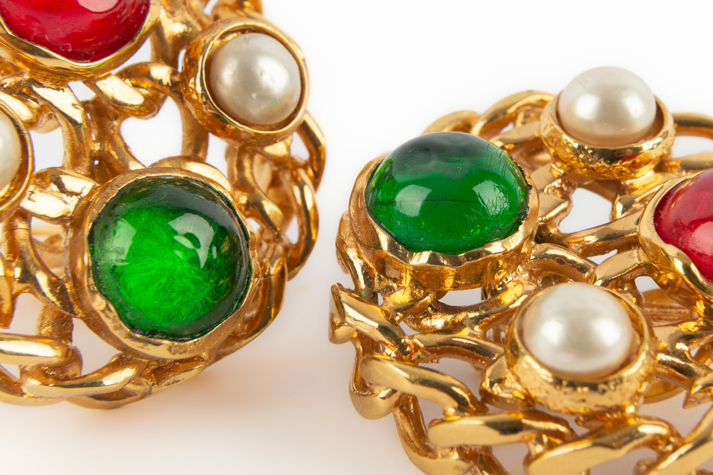 Boucles d'oreilles Chanel Haute Couture