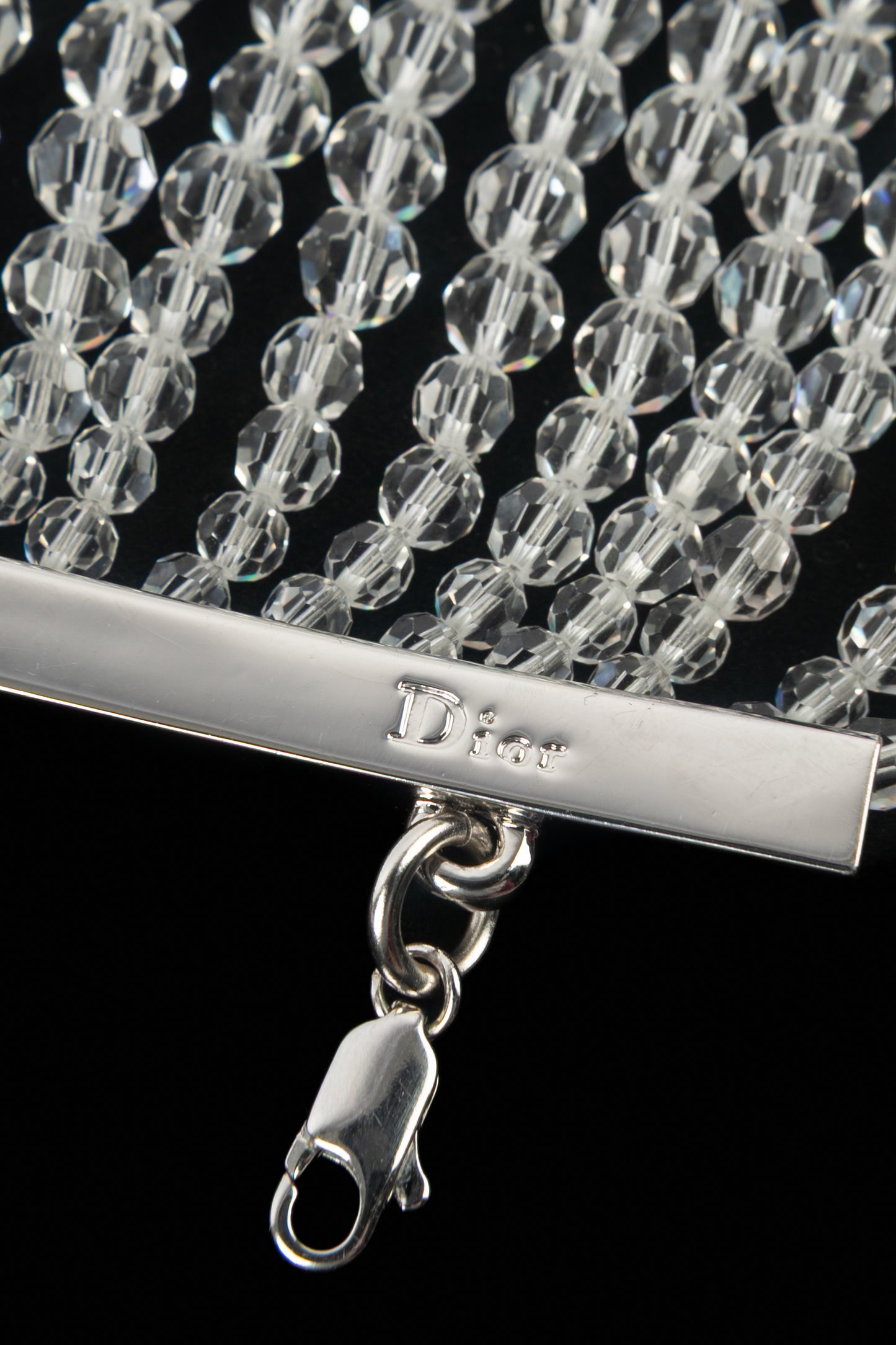 Bracelet de perles facettées Dior