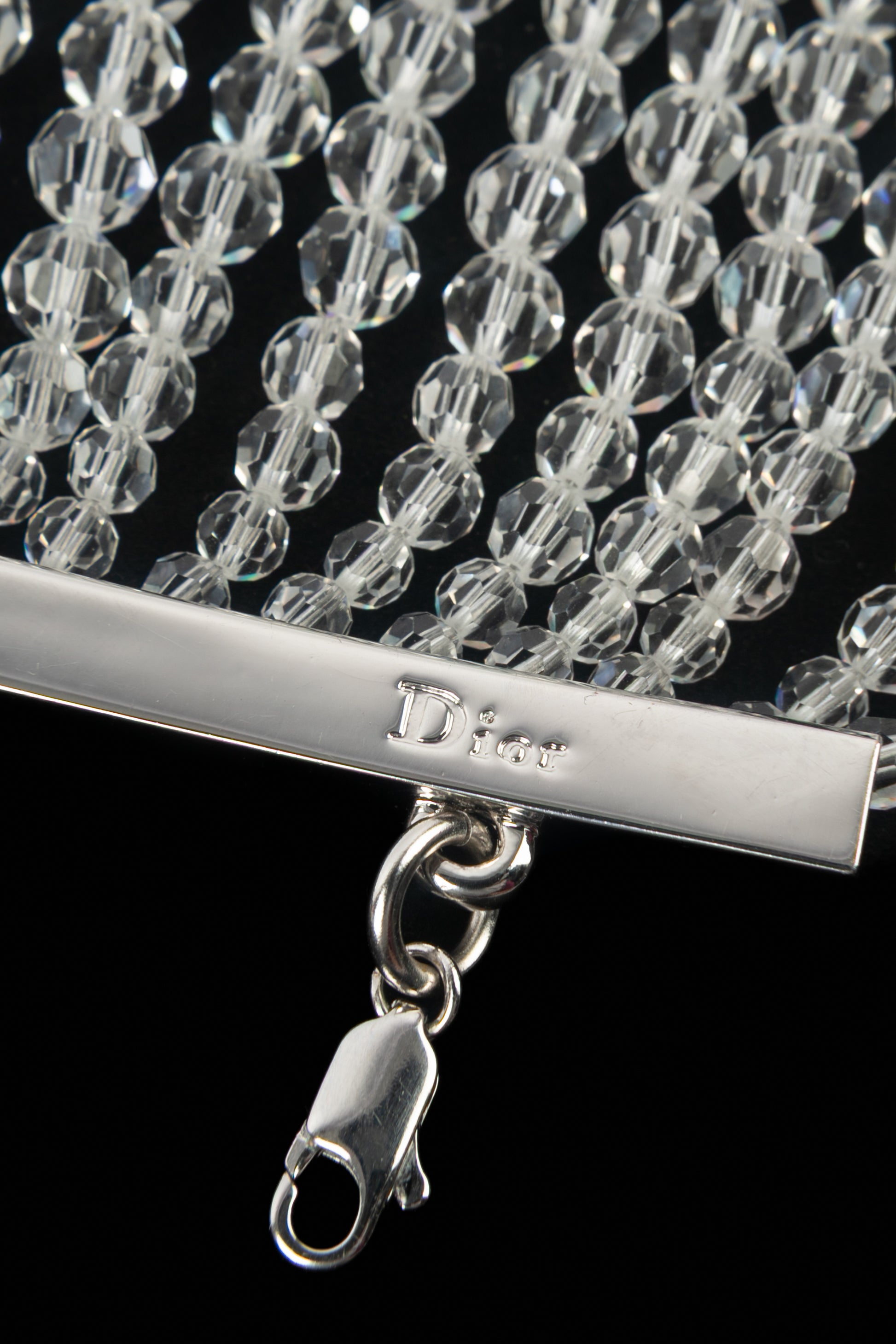 Bracelet de perles facettées Dior