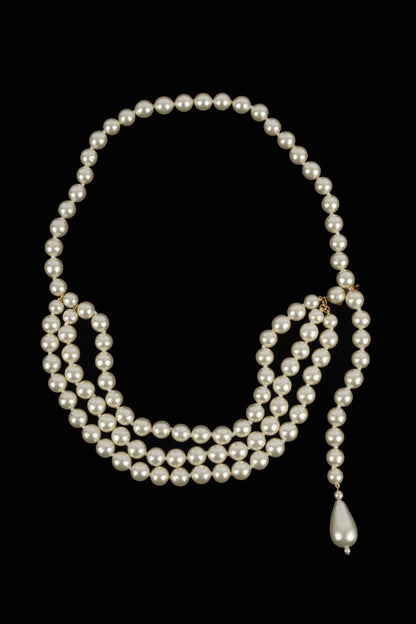 Ceinture de perles Chanel Printemps 1993