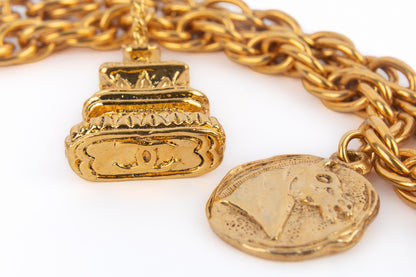 Collier breloque Chanel 1985-1990