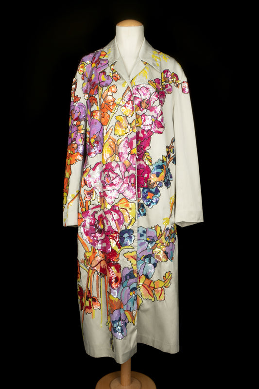 Manteau Dries Van Noten Printemps 2020