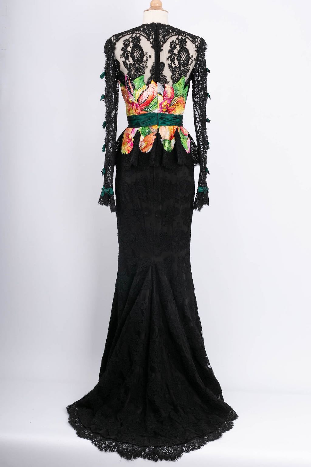 Ensemble en guipure Loris Azzaro 1996's