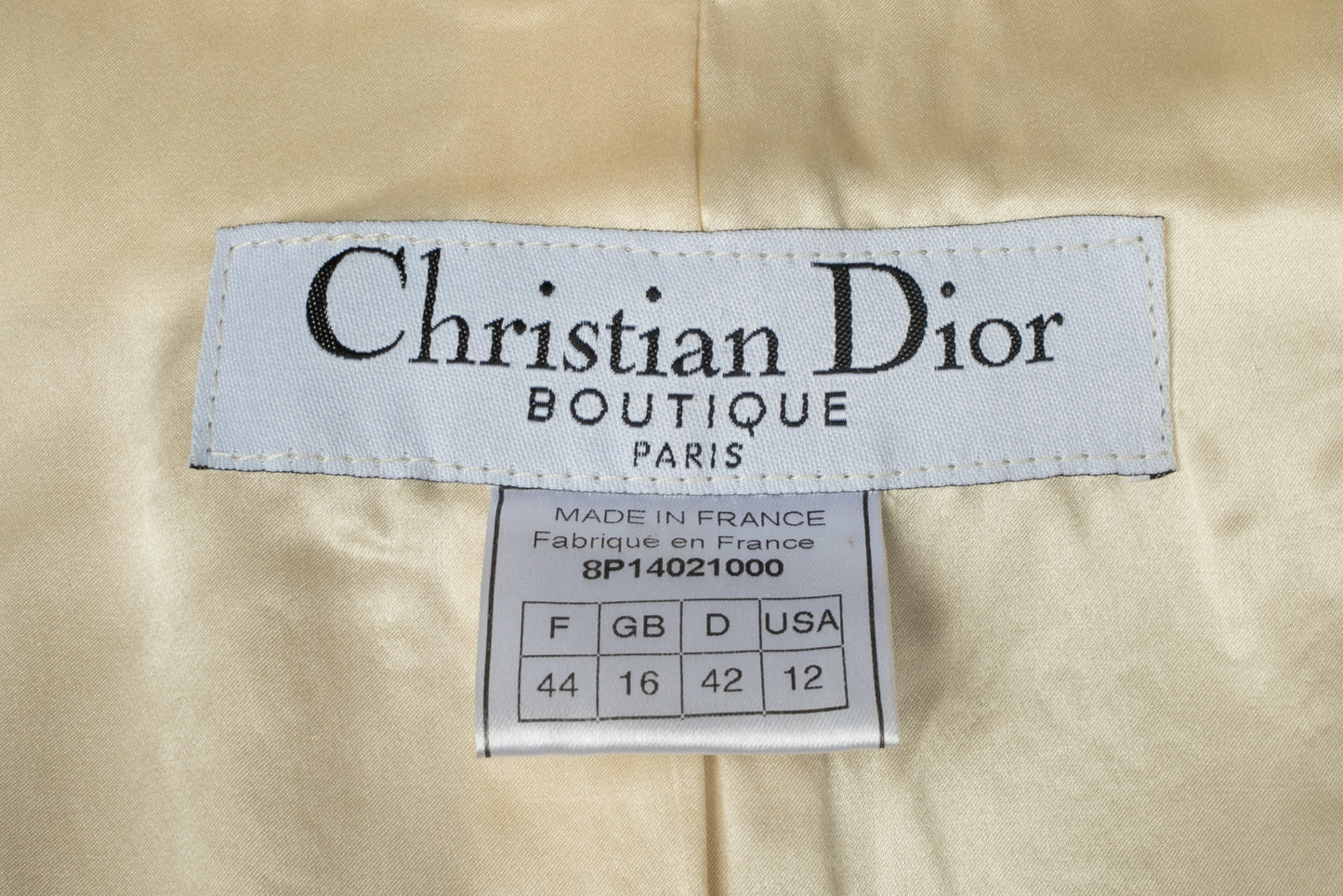 Veste Christian Dior 1998's