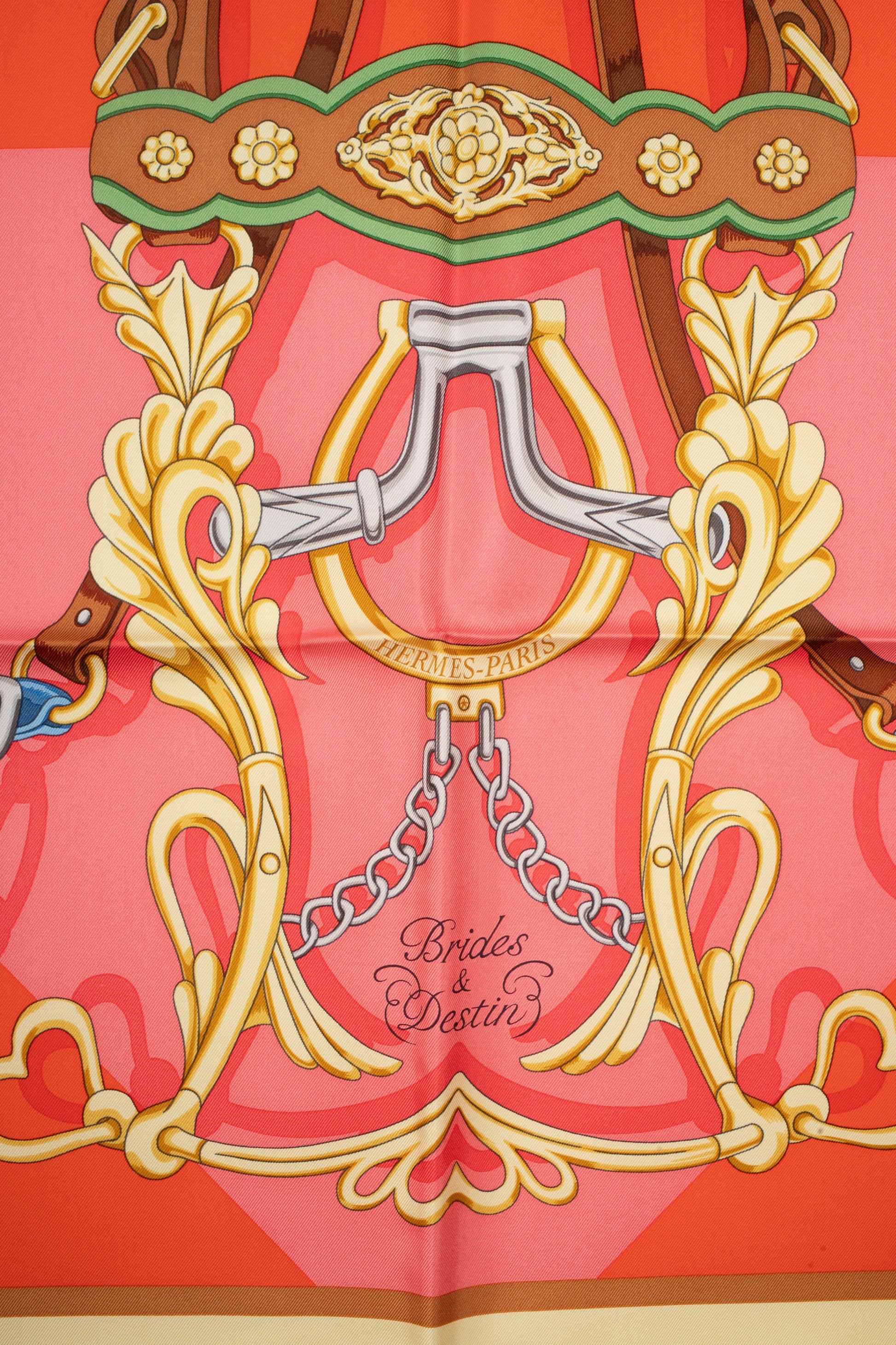 Foulard / Carré "Brides et Destin" Hermès