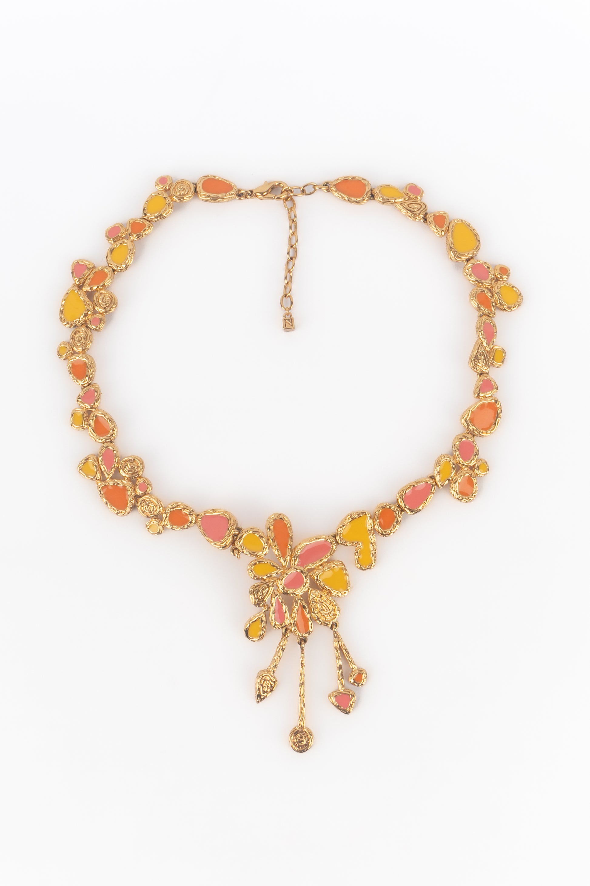 Collier émaillé Nina Ricci 