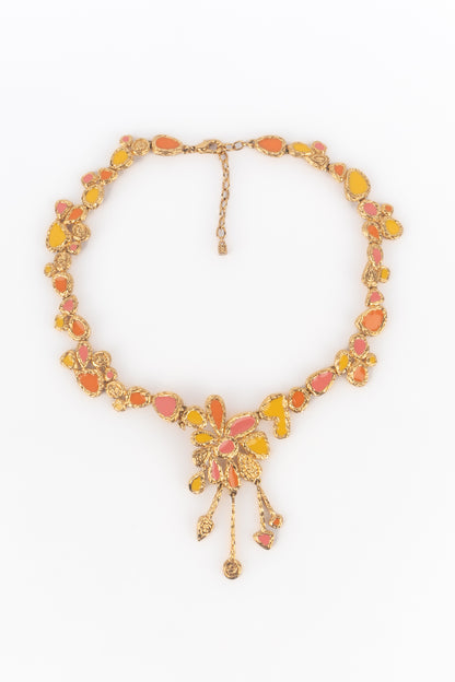 Collier émaillé Nina Ricci 