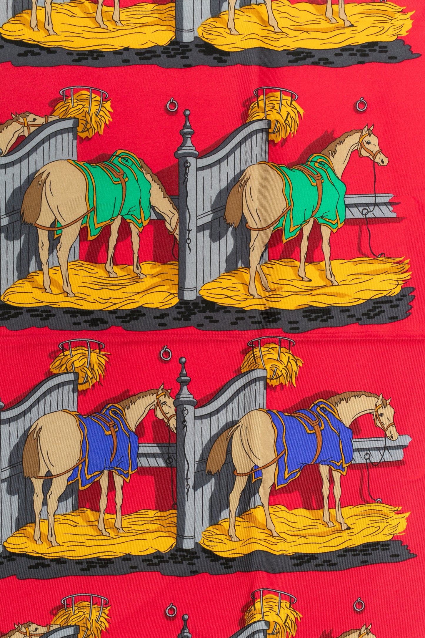Foulard / Carré "Ecurie" Hermès