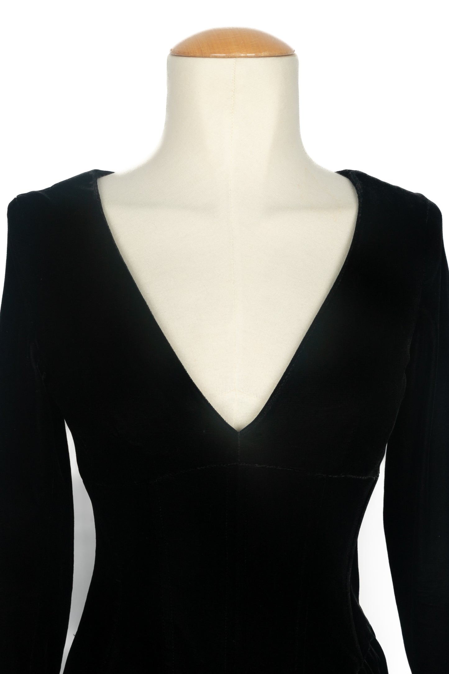 Combinaison en velours Chanel 1990's