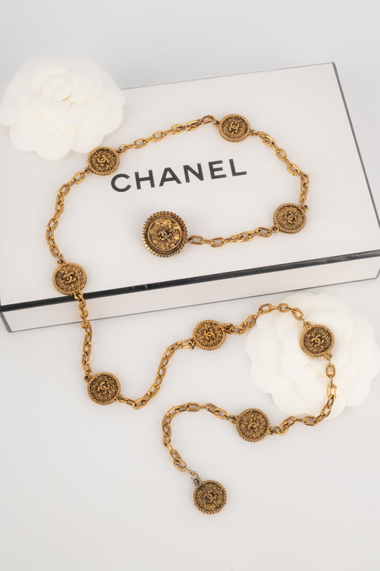 Collier cc Chanel 1980's