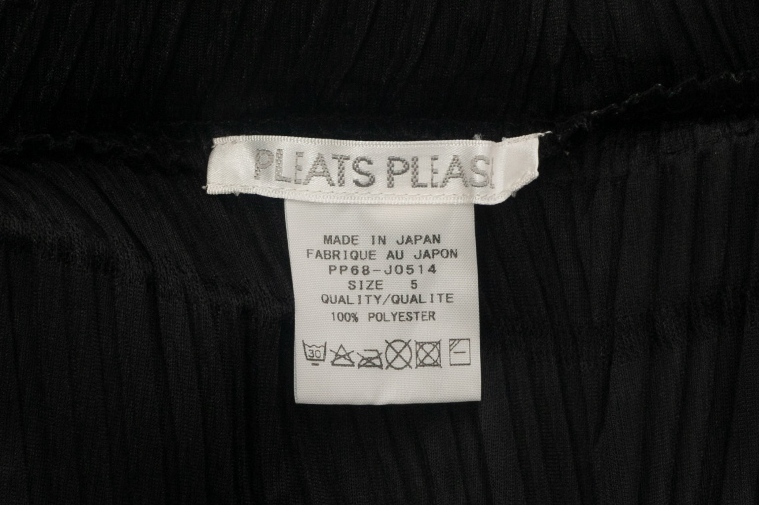 Haut Pleats Please Issey Miyake 1990's