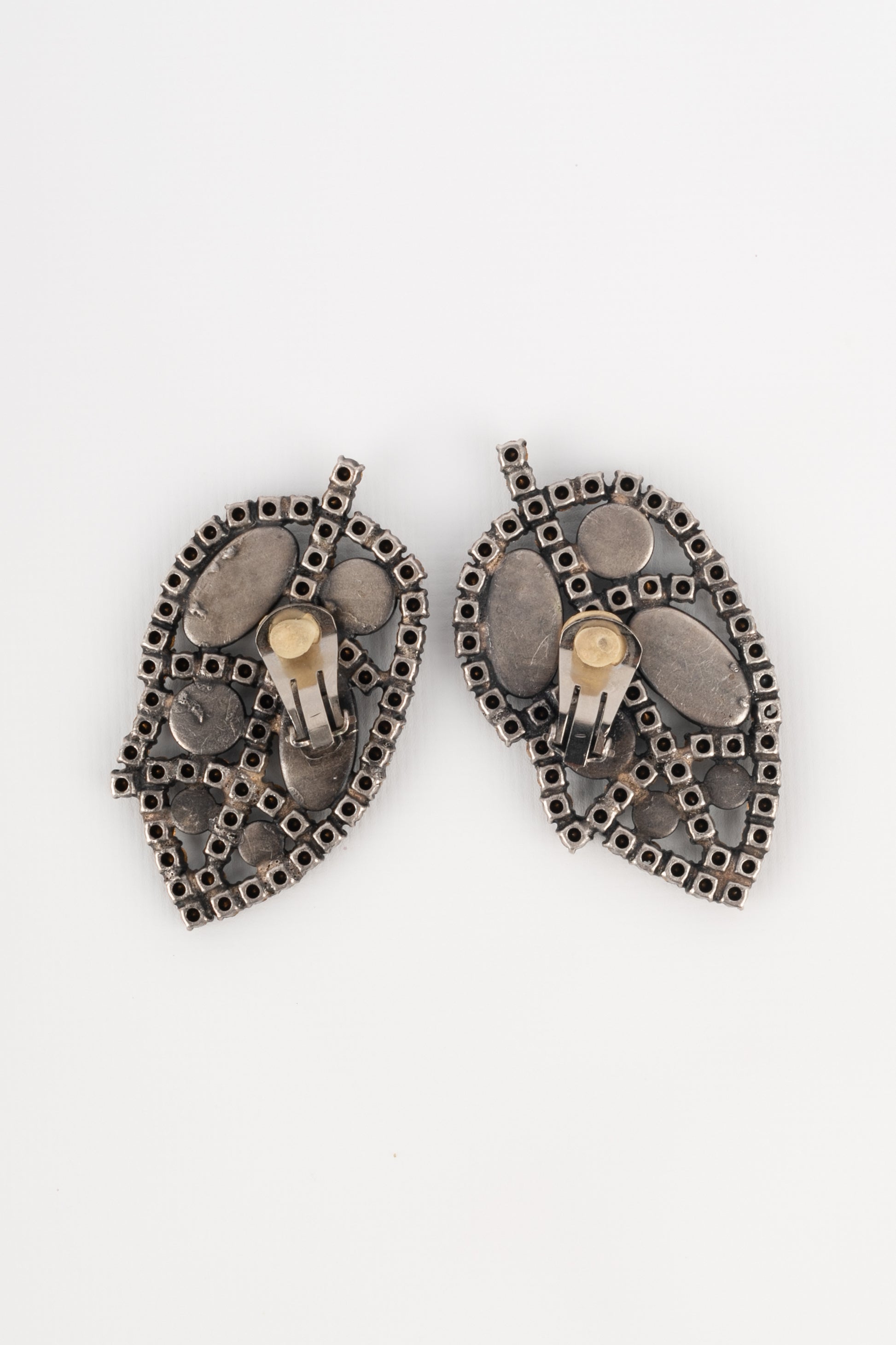 Boucles d'oreilles Louis Féraud Haute Couture