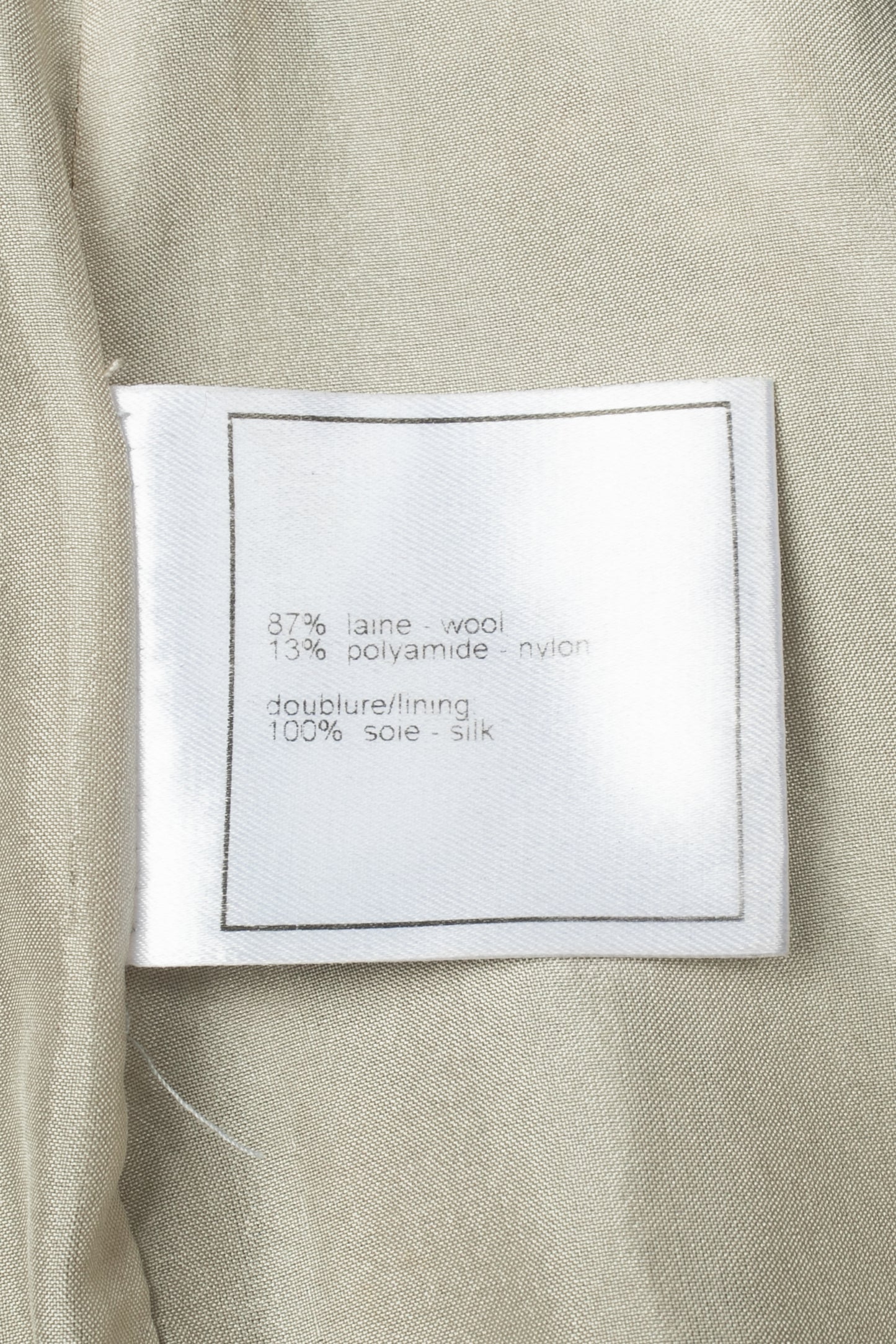 Jupe en tweed Chanel Automne 1999