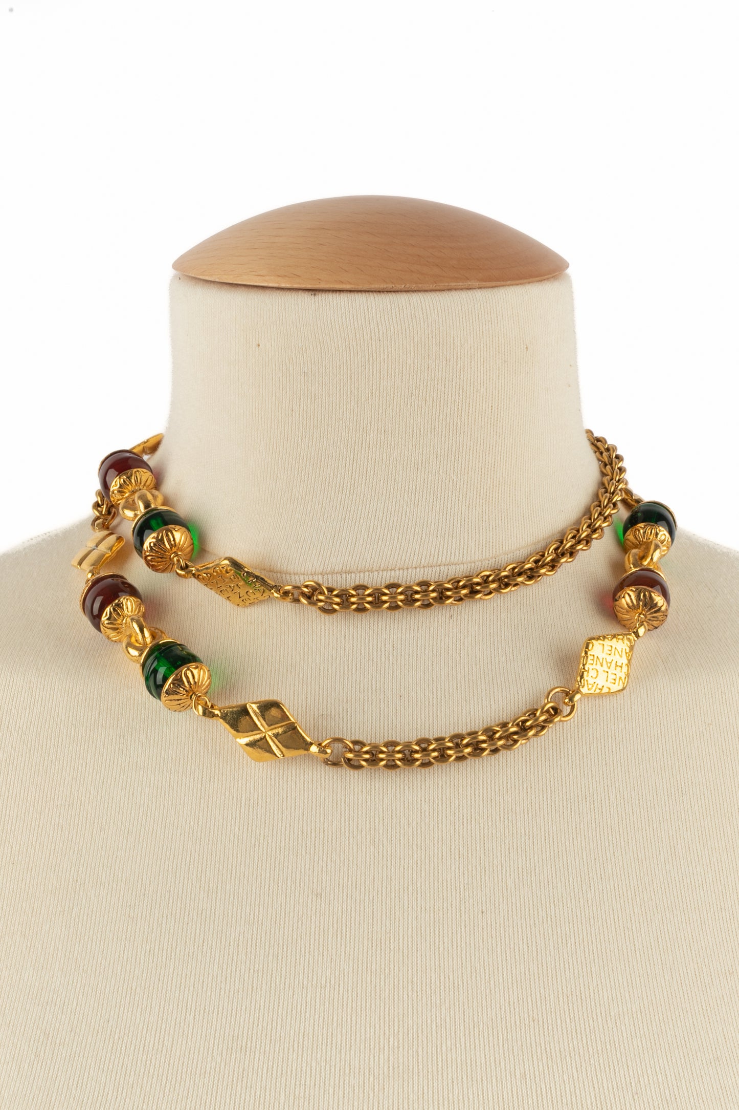 Collier byzantin Chanel 1980's