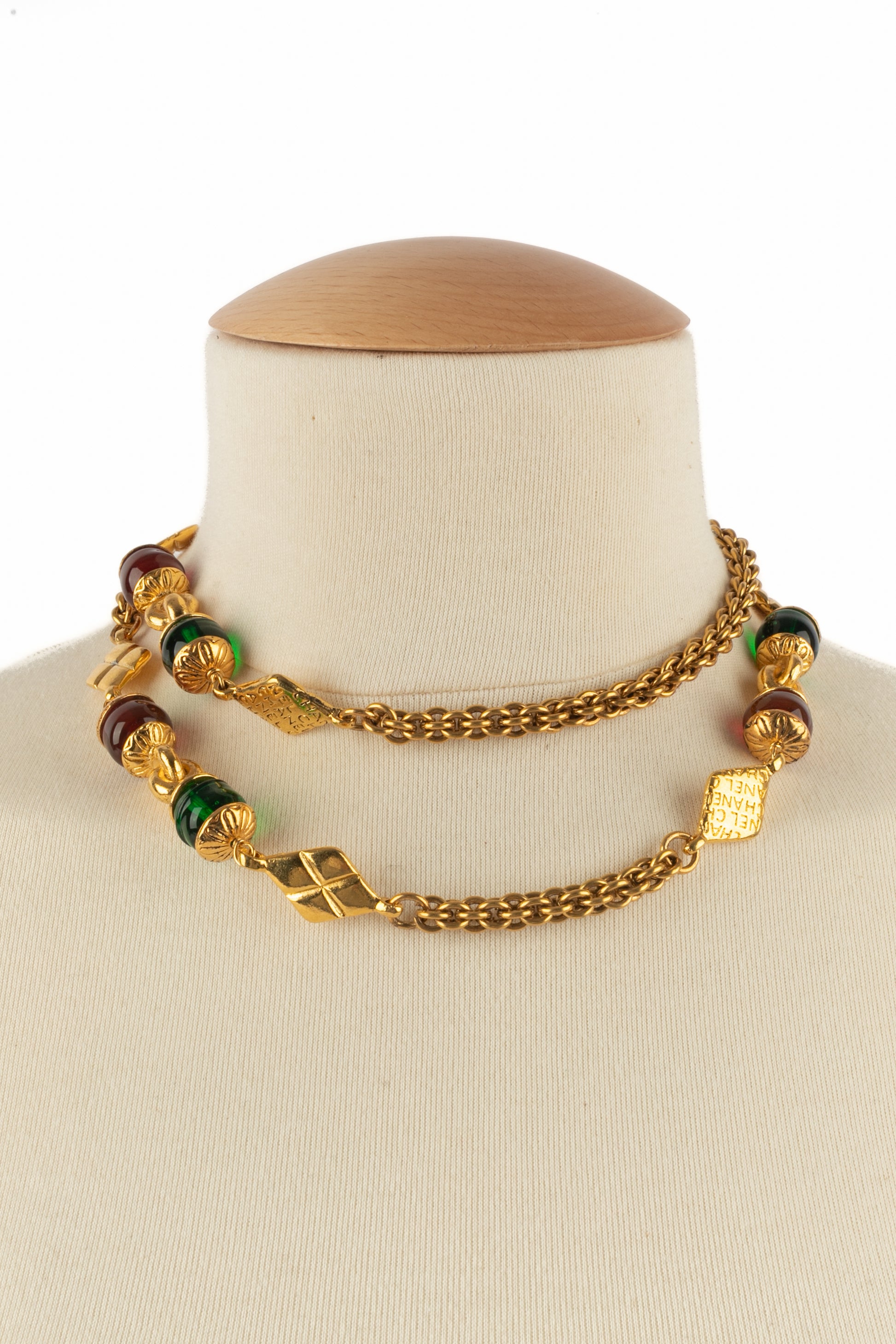 Collier byzantin Chanel 1980's