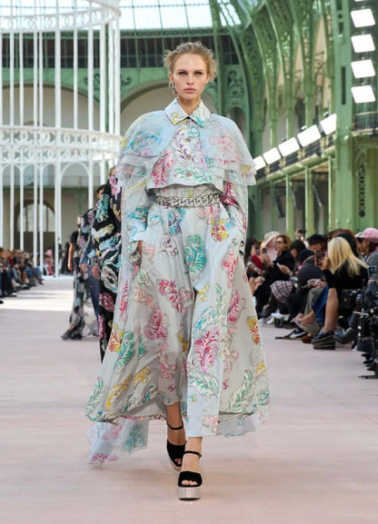 Foulard en cachemire Chanel Printemps 2025