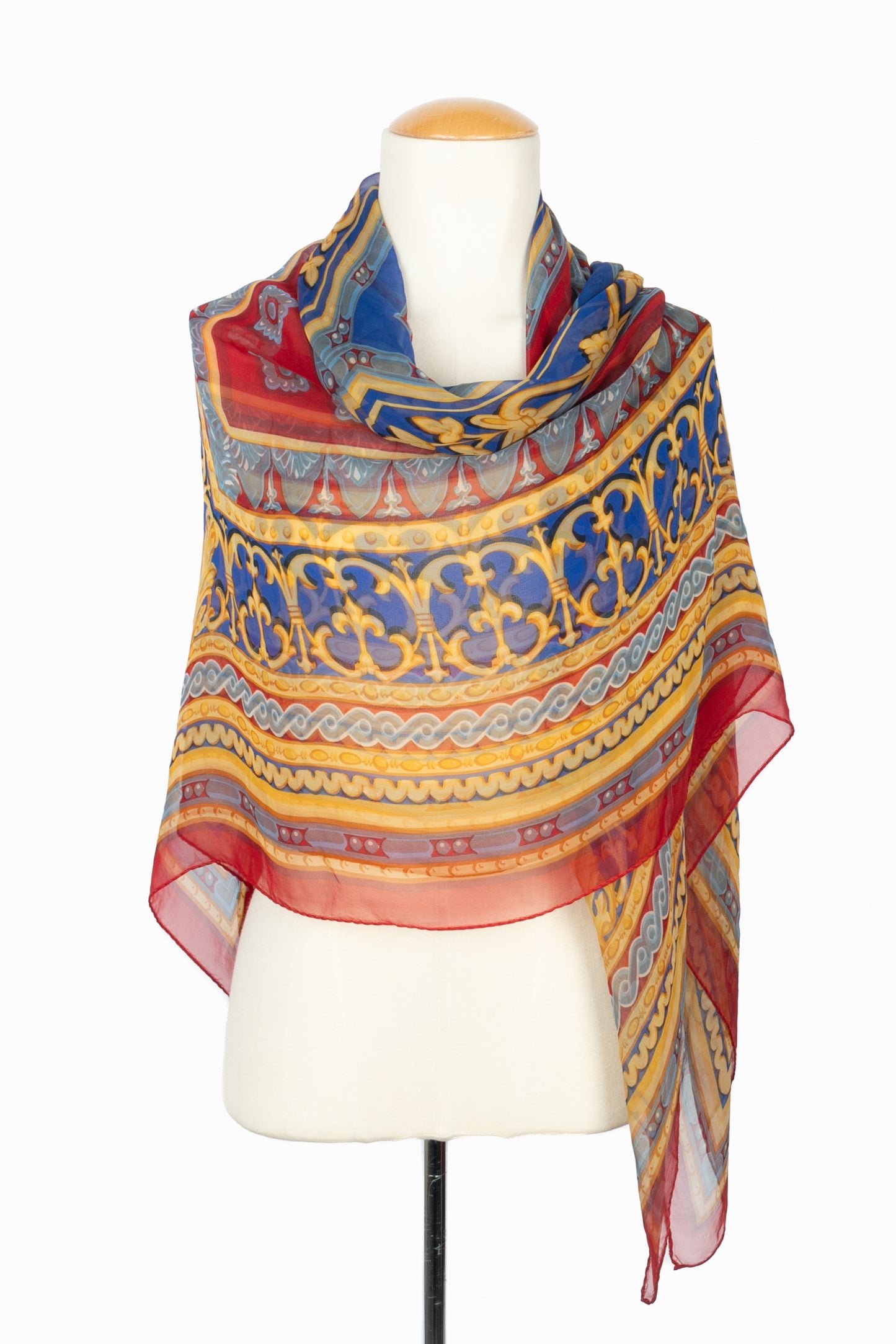 Foulard en mousseline Fendi