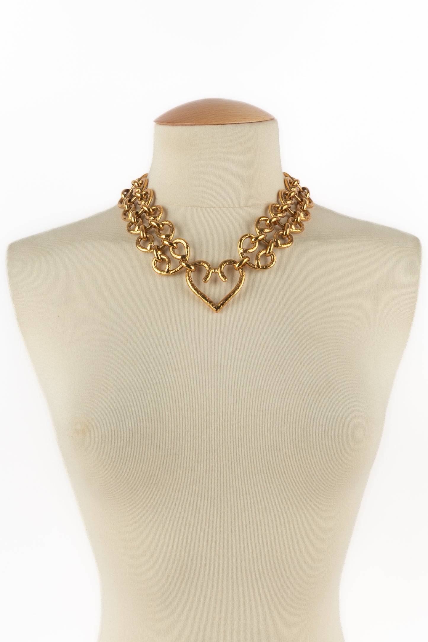 Collier coeur Yves Saint Laurent