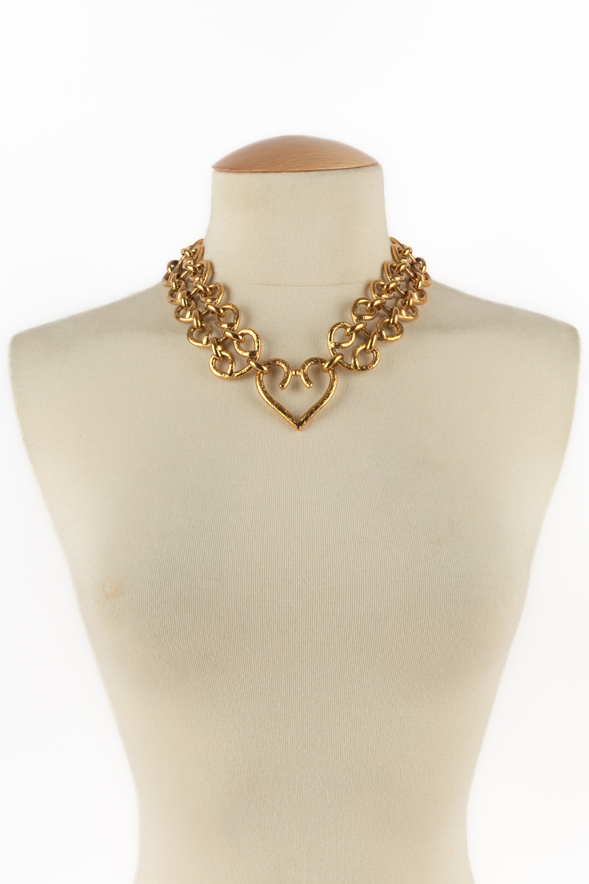 Collier coeur Yves Saint Laurent