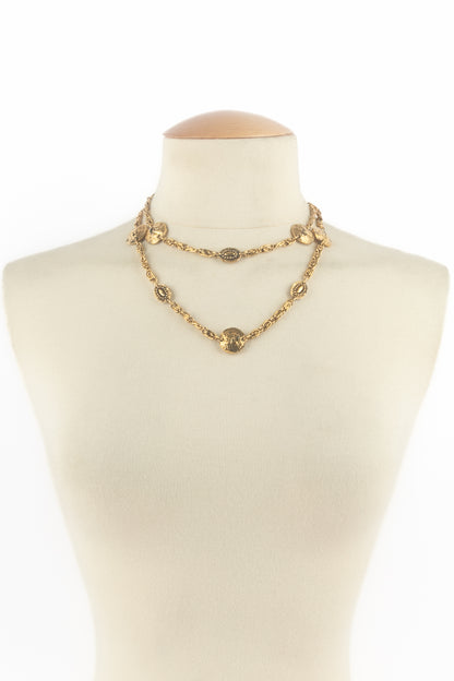 Collier "tête de lion" Chanel