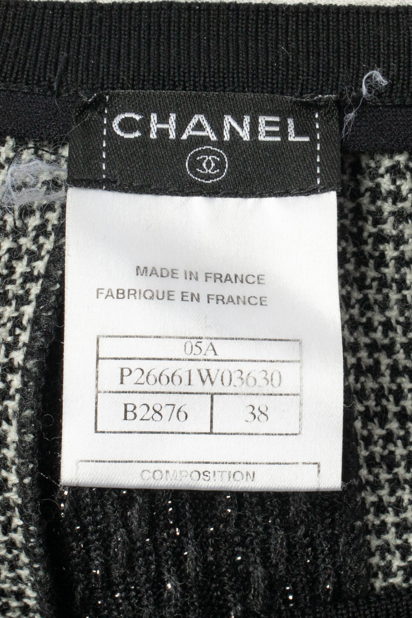 Jupe Chanel Automne 2005