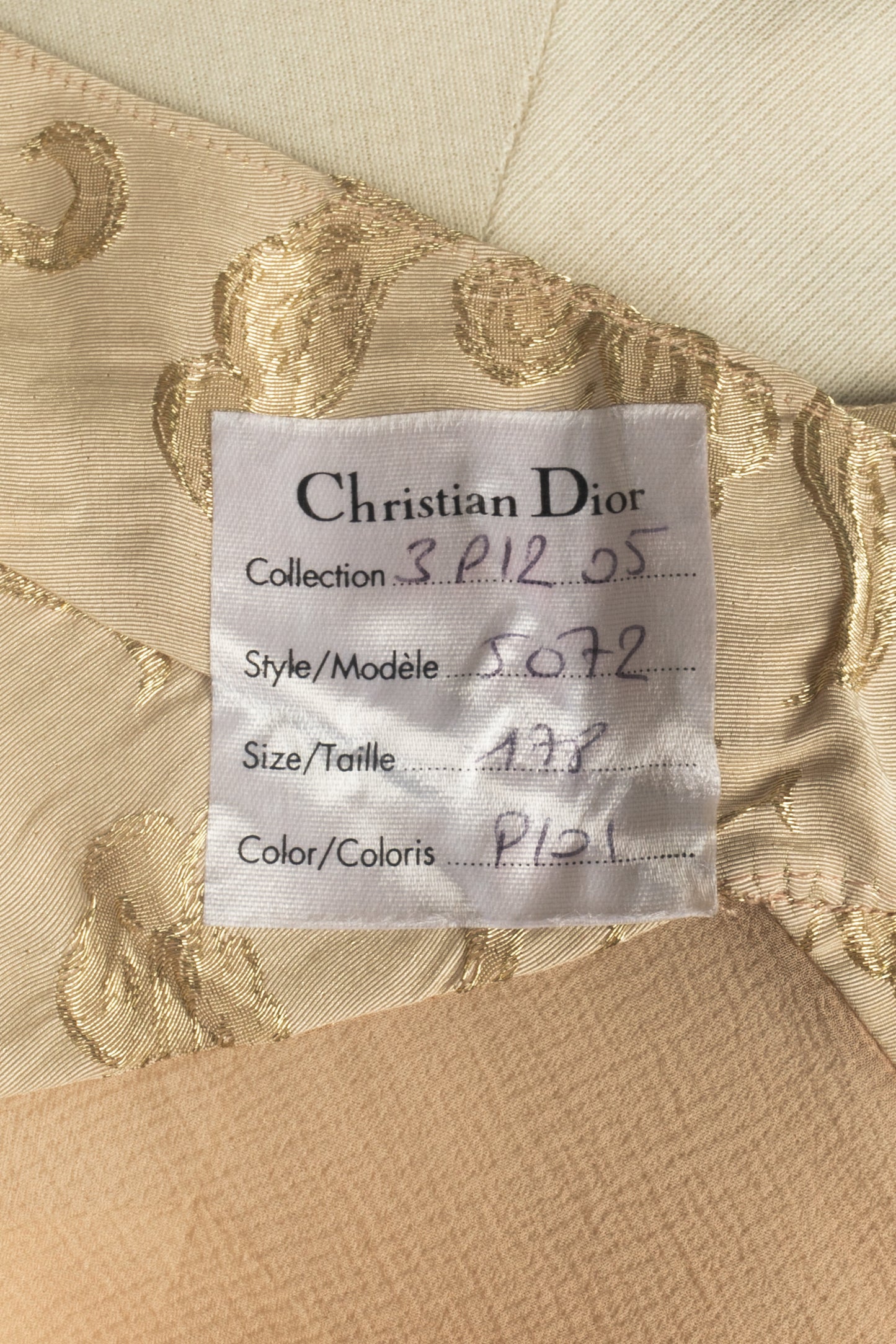 Ensemble Christian Dior Eté 2003