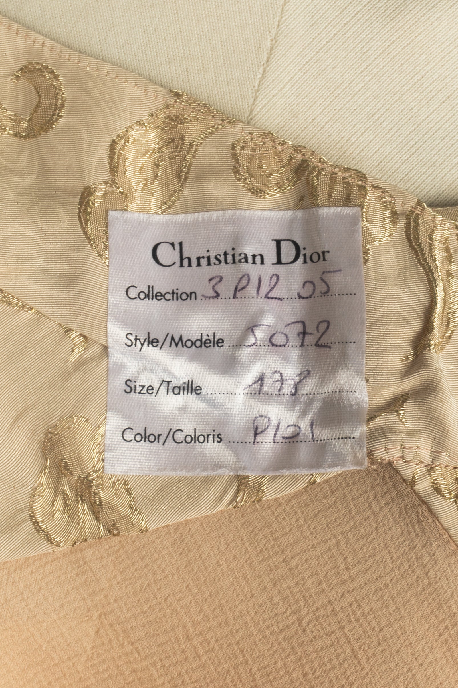 Ensemble Christian Dior Eté 2003