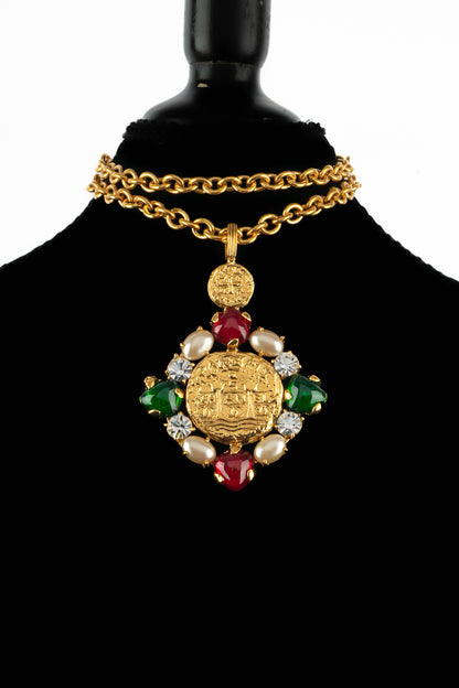 Collier pendentif Chanel 1993