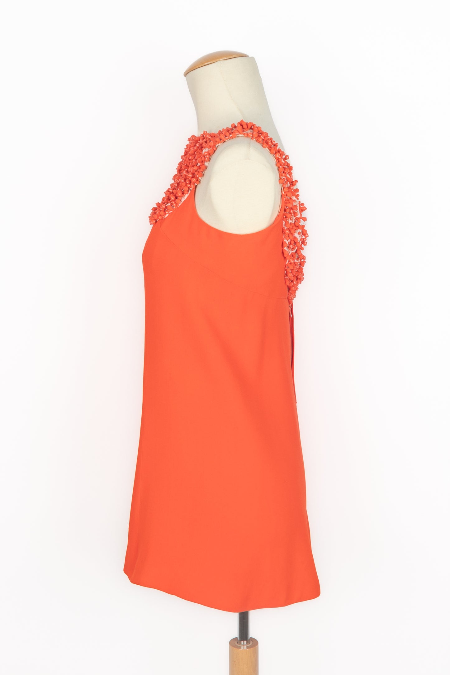 Robe perlée Carven 1960's