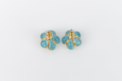 Boucles d'oreilles fleurs Augustine