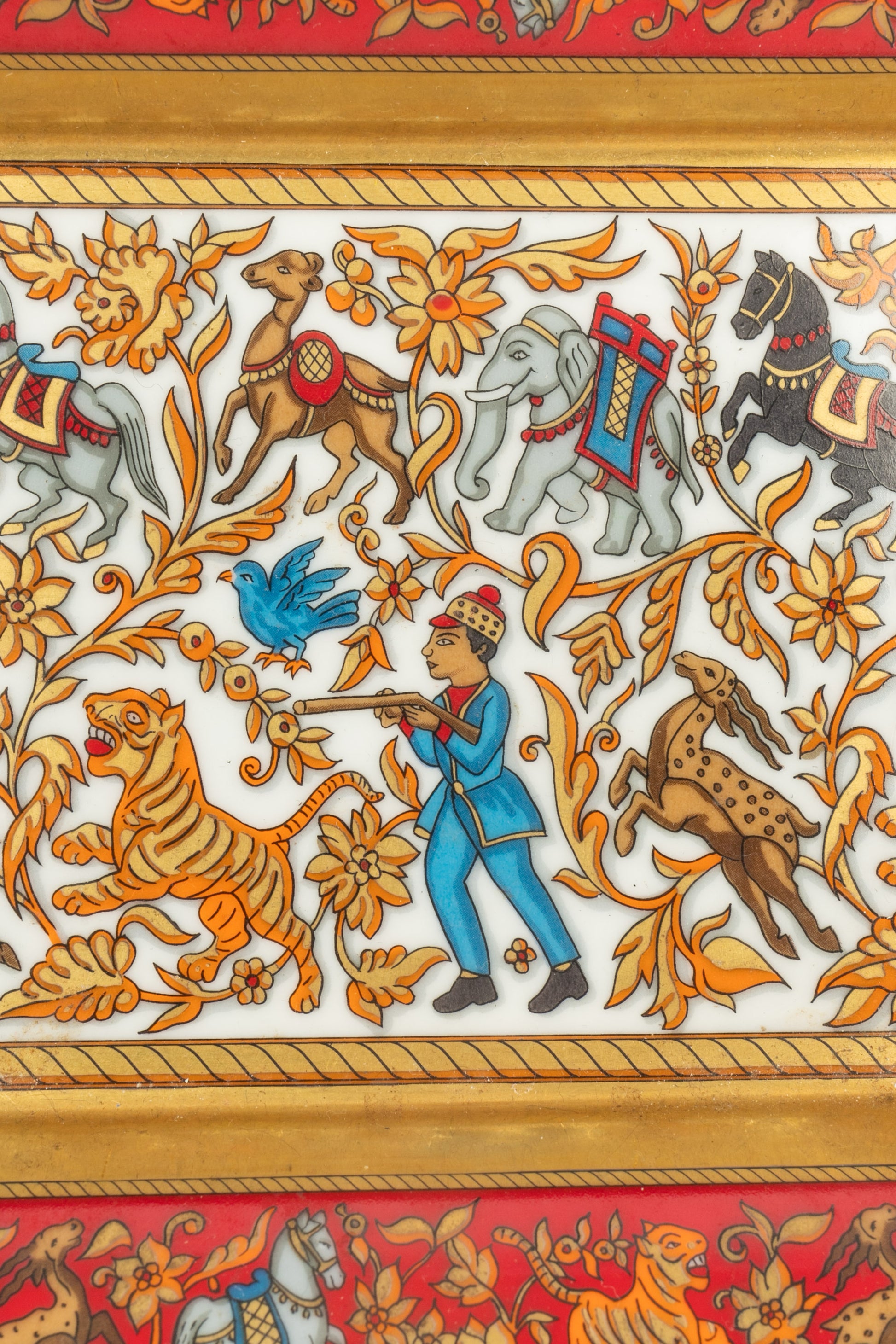 Cendrier "Chasse en Inde" Hermès