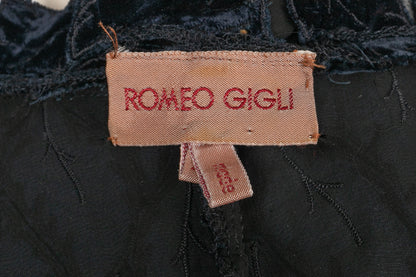 Gilet en velours Roméo Gigli