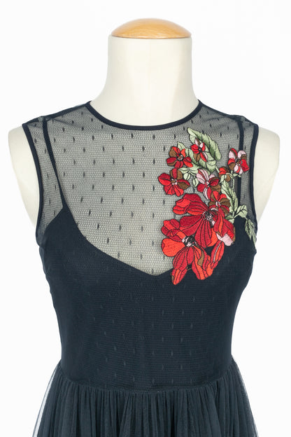 Robe fleurie Valentino 