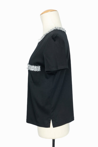 Haut noir Chanel 2010's