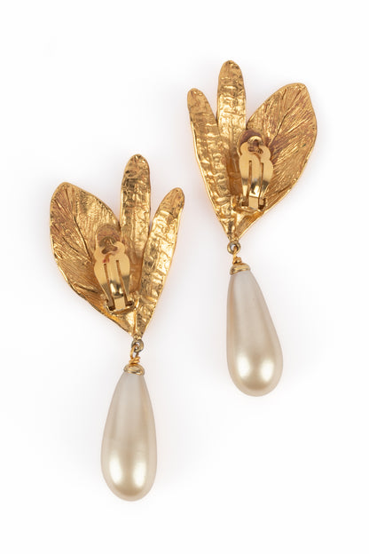 Boucles d'oreilles Christian Dior Haute Couture été 1993