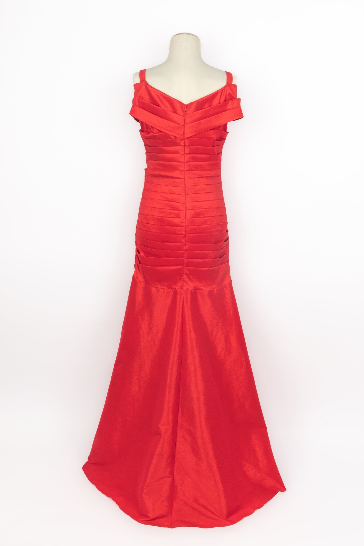 Robe rouge Christian Dior 