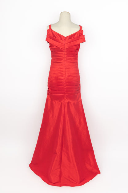 Robe rouge Christian Dior 