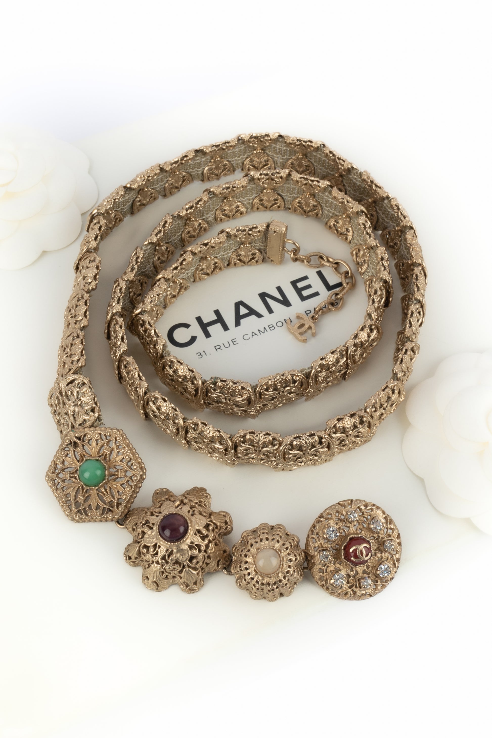 Ceinture Chanel Paris-Bombay Pre-fall 2012