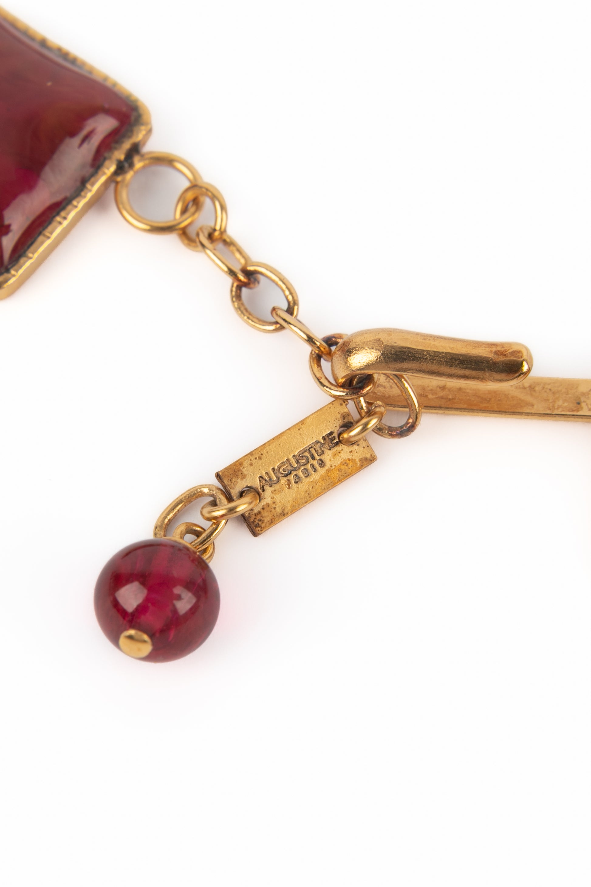 Collier croix Augustine