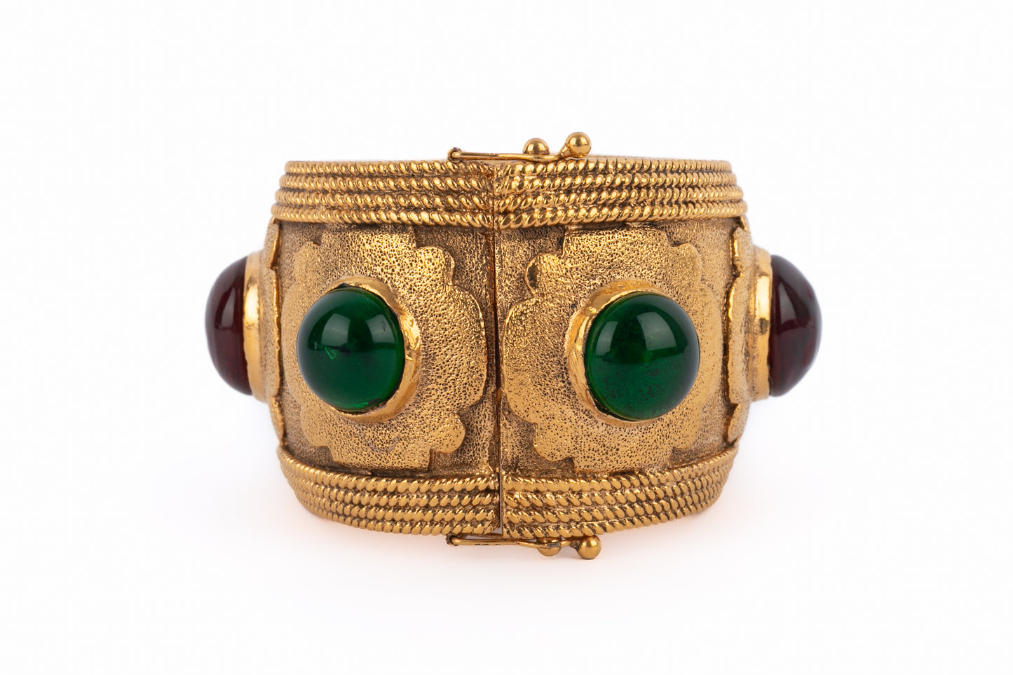Bracelet byzantin Chanel 1980's