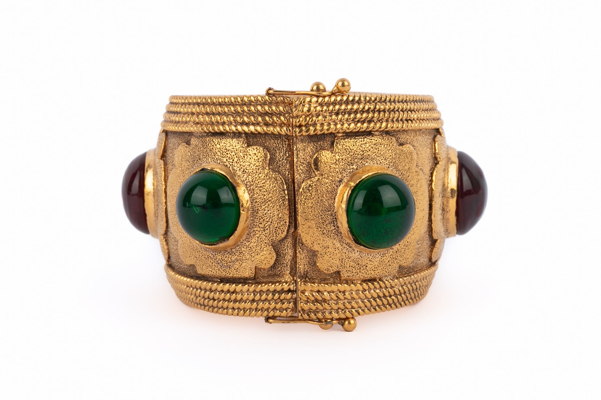 Bracelet byzantin Chanel 1980's
