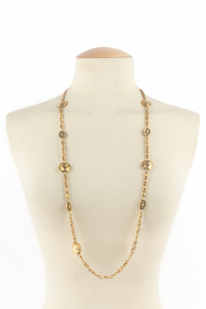 Collier "tête de lion" Chanel