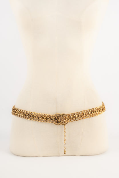 Ceinture cc Chanel 1985