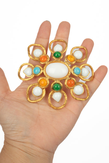 Broche pendentif Chanel été 1993