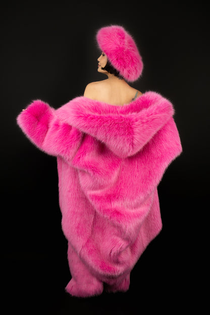 Chapeau rose Alexander Vauthier Couture Printemps 2023