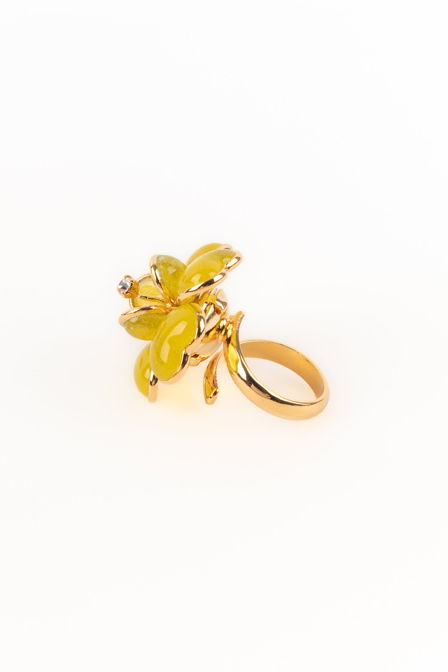 Bague jaune Augustine 