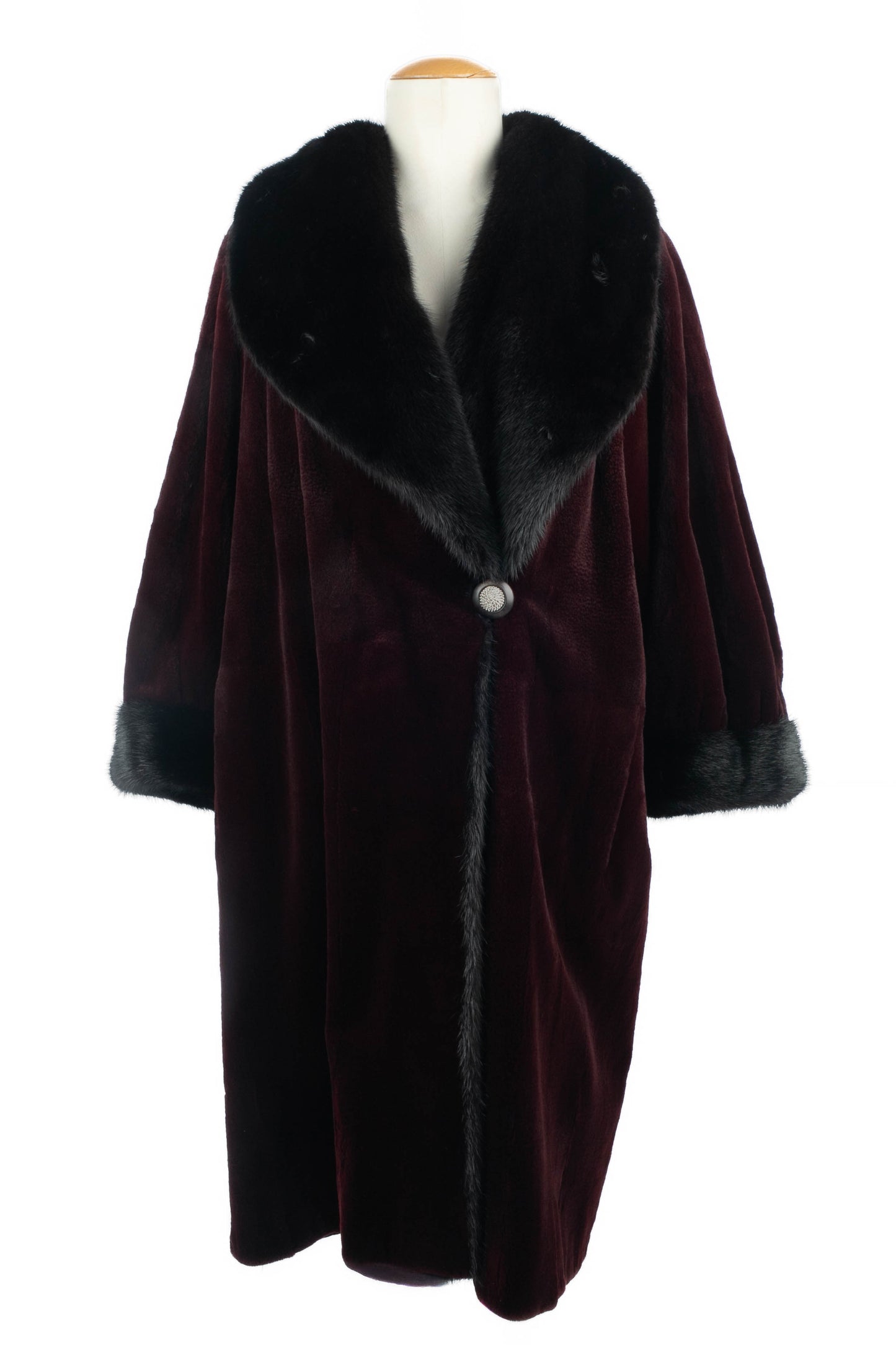 Manteau en fourrure Yves Saint Laurent