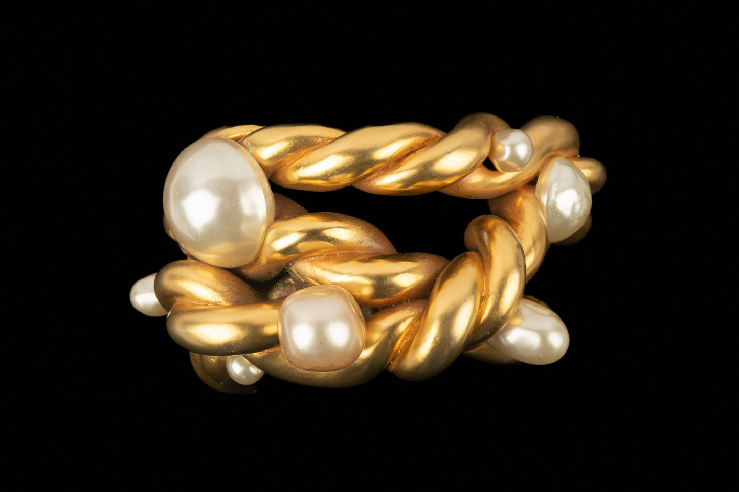 Bracelet manchette Chanel 1990