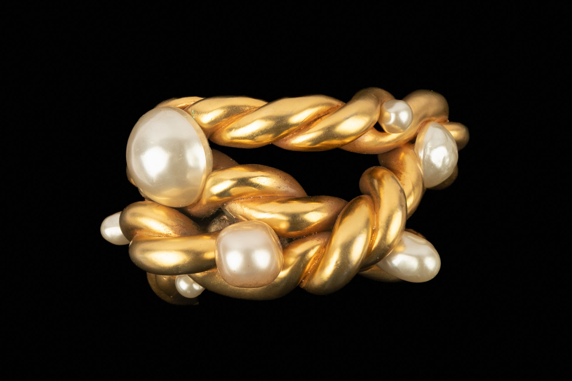 Bracelet manchette Chanel 1990